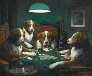 Cassius Marcellus Coolidge   Poker Game 1894