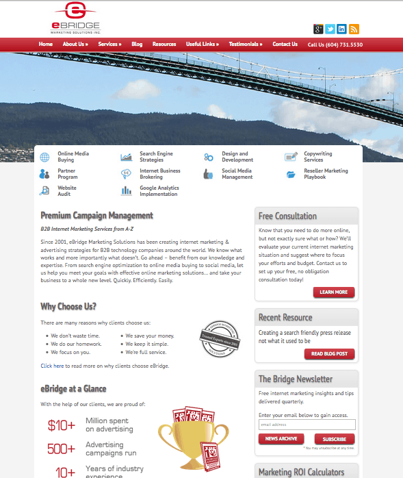 A Look Back at the Evolution of Web Design – eBridge Marketing Solutions